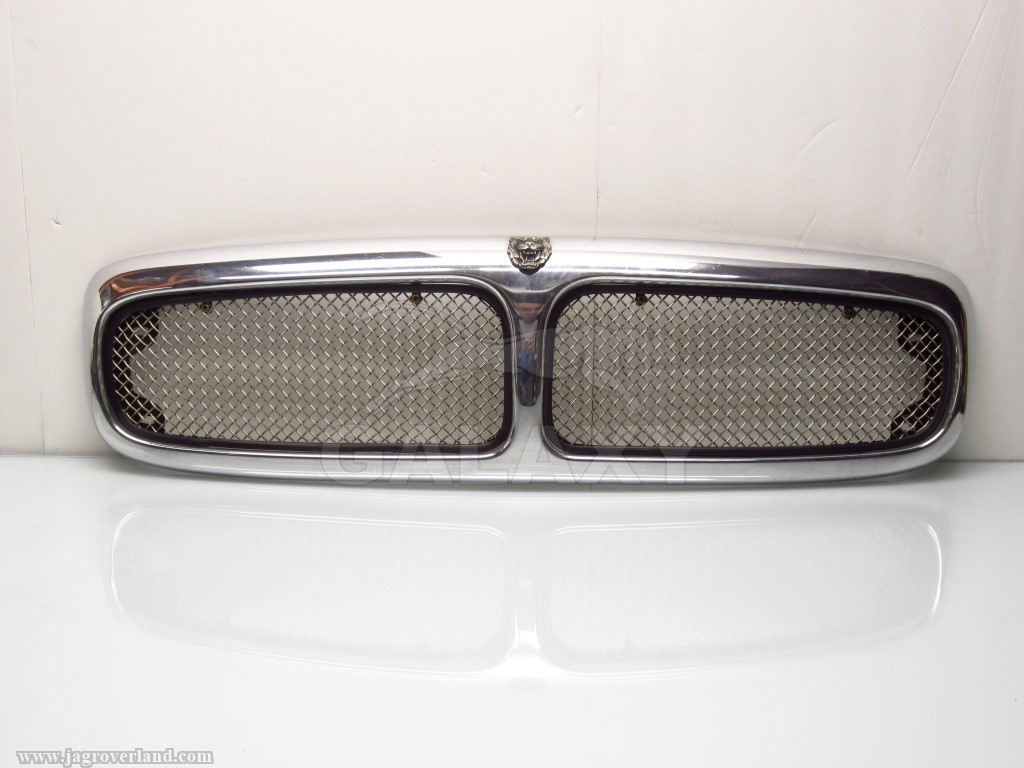 98-03 XJ8 XJR XKR Vanden Plas Grille Chrome Surround w Mesh Type